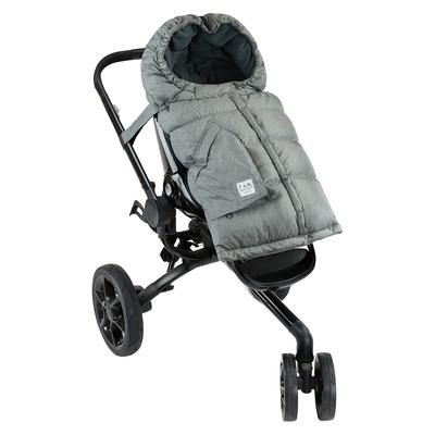 7 A.M. Enfant Blanket 212 Evolution Footmuff - Heather Gray