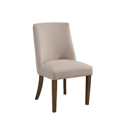 Kensington Upholstered Parson Chairs (Set of 2) - Alpine Furniture 2668-02