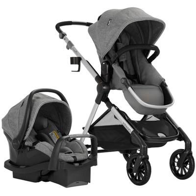 Evenflo Pivot Xpand Modular Travel System with SafeMax Infant Car Seat - Percheron