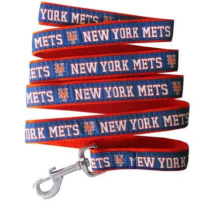 New York Mets Leash, Medium, Blue / Orange