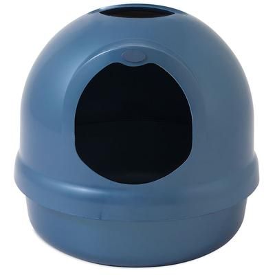 Dome Blue Litter Box, Large