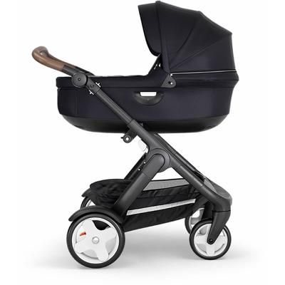 Stokke Trailz All-Terrain Stroller & Carrycot - Black/Black