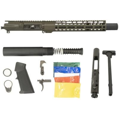 Ghost Firearms Complete Upper Receiver Pistol Lower Parts Kit 5.56mm 10.5in Carbine 4150 M4 Barrel 1-7 Twist 11in M-LOK Free Float Hand Guard Flash