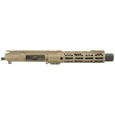 Grid Defense Complete Upper Receiver .300 Blackout 7.5in Pistol Length 4150 Light HBAR Barrel 1-8 Twist 9in Octagon M-LOK Hand Guard Dimpled Flash Can