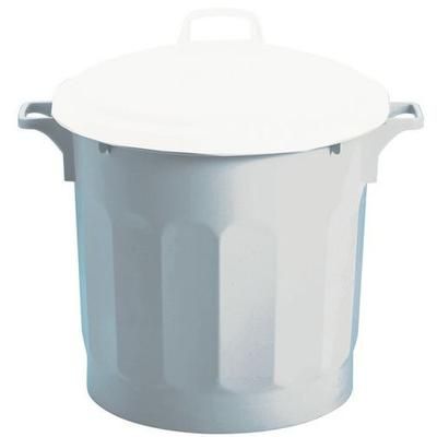 Poubelle Agroalimentaire Agro-alimentaire 75 L Coloris Bl Anc - Gilac