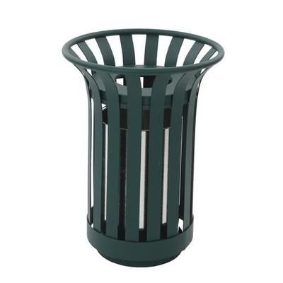 Poubelle D'extérieur 23l Vert - Vepabins