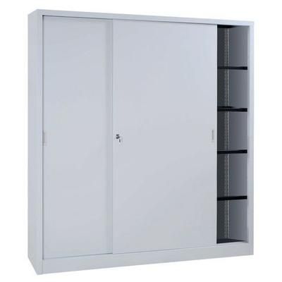 Armoire Porte Coulis L180xh200 Gris Clair - Manutan Expert