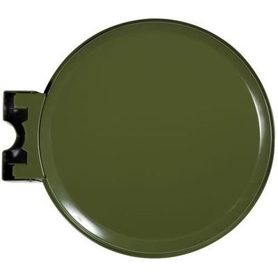Support Sac Mural 110l Avec Couvercle Vert Olive - Manutan Expert