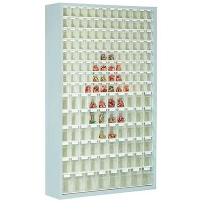 armoire haute avec 154 bacs hxlxp = 2000x12 70x285mm