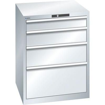 Armoire Gris Clair 717x725x850 Avec 4 Tir. 75kg _ 79.382.020 - Lista