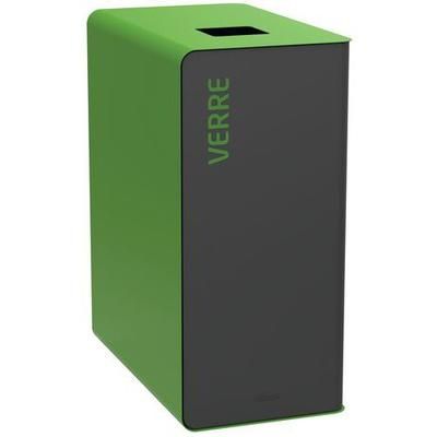 Borne De Tri 65 L Cubatri Sans Serrure Gris Manganèse Vert - Rossignol Pro