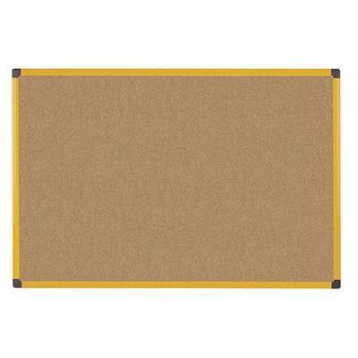 Panneaux D'affichage Liège Maya Industrie Jaune 90 X 60 Cm - Bi-Office