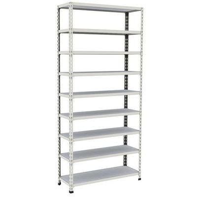 rayonnage d'archives rapid 2 1980x915x305 9 tab metal gris