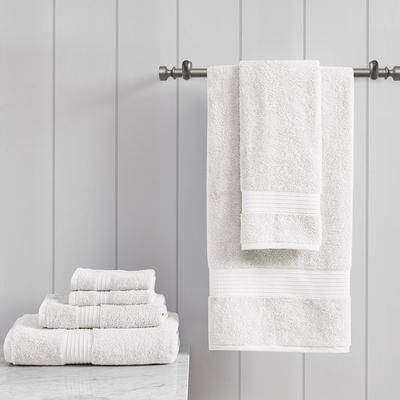 Madison Park Organic 6-Pc Organic Cotton Towel Set - Olliix MP73-6182