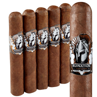 Man O' War Ruination Robusto No. 2 Habano - Pack of 5