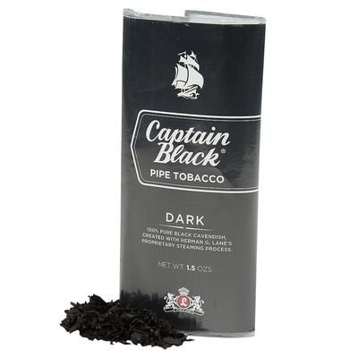 Captain Black Dark Pipe Tobacco Pouch - 1.5oz