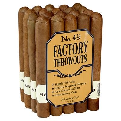 Factory Throwouts No. 49 Sun Grown Robusto - Pack of 20