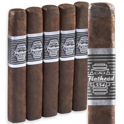 CAO Flathead V554 Camshaft Robusto Maduro - Pack of 5