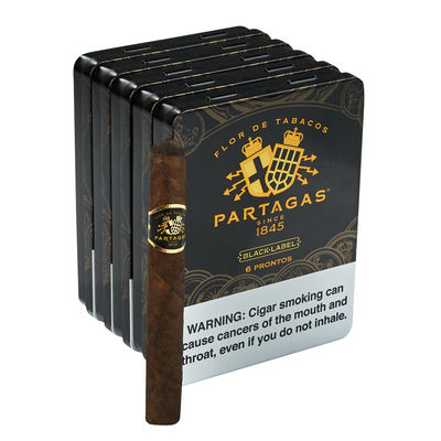 Partagas Black Label Pronto Sun Grown - Pack of 30