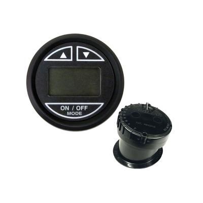 Faria Beede Instruments 2" Depth Sounder w/In-Hull Transducer - Euro Black 12851