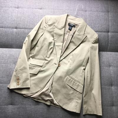 Victoria's Secret Jackets & Coats | Body By Victoria Tan Blazer Jacket | Color: Tan | Size: 12