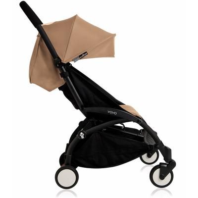 Babyzen 2018 / 2019 Yoyo+ 6+ Stroller & Polar Footmuff - Black / Taupe
