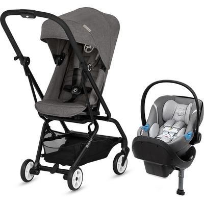 Cybex Eezy S Twist + Aton M SensorSafe Travel System - Manhattan Grey