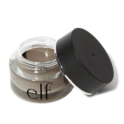 e.l.f. Cosmetics Lock On Liner and Brow Cream In Medium Brown - Vegan and Cruelty-Free Makeup