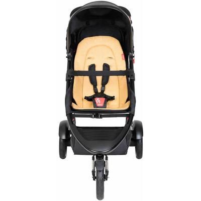 Phil & Teds Dot Stroller & Liner - Black/Butterscotch