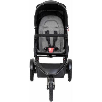 Phil & Teds Sport Stroller & Liner - Black/Charcoal