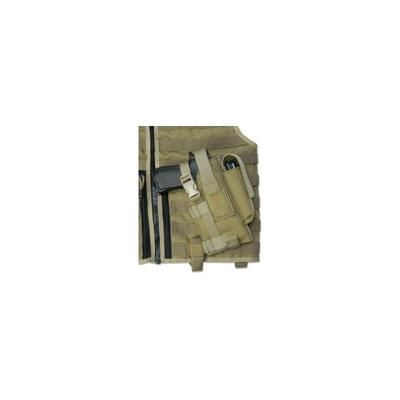 Elite Survival Systems MOLLE Pistol Light Holster Right Hand Tan 7690-T-RH