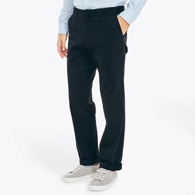 Nautica Men's Classic Fit Deck Pant True Black, 34x30