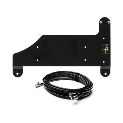 Up Down Air Compressor Mount & Connection Kit Jeep JL 4 Door ARB Under Pass. Seat for ARB Dual Air Compressor Black 44-1819
