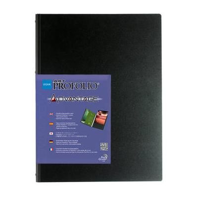 Itoya Art Profolio Advantage Presentation/Display Book (14 x 17", Black) AD-24-14