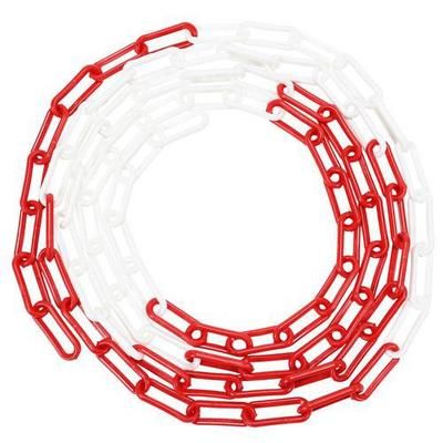 sac 25m chaine signal blanc rouge diametre 8mm