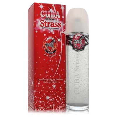 Cuba Strass Zebra For Women By Fragluxe Eau De Parfum Spray 3.4 Oz