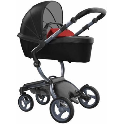 Mima Xari Complete Stroller, Graphite - Black / Ruby Red
