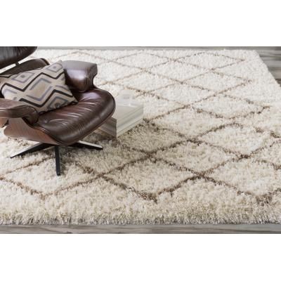 Hurstpierpoint 18" Square Light Gray/Black/Denim Lumbar Pillow - Boutique Rugs