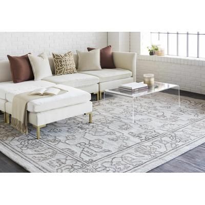 Christine 18" Square Modern Cotton Beige/Light Beige/Peach Lumbar Pillow - Boutique Rugs