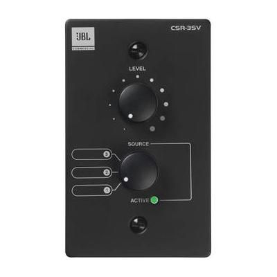 JBL CSR-3SV Wall-Mounted Remote Control for CSM Mixers (Black) CSR-3SV-BLK