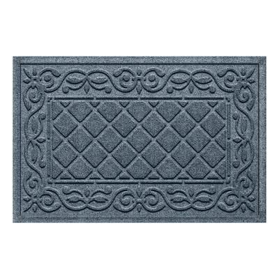 Water & Dirt Shield Tristan Door Mat - Bluestone, 35" x 97" - Frontgate