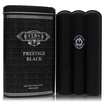 Cuba Prestige Black For Men By Fragluxe Eau De Toilette Spray 3 Oz