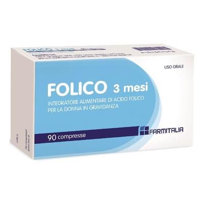 Folico 3 Mesi Compresse 90 pz
