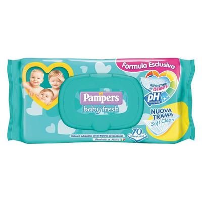 Pampers Baby Fresh Salviettine 70 pz Salviette