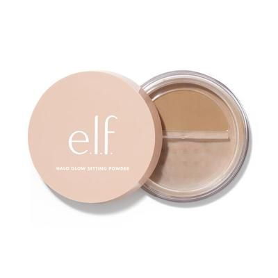 e.l.f. Cosmetics Halo Glow Setting Powder In medium beige - Vegan and Cruelty-Free Makeup