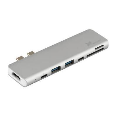 Xcellon Portside Dock for MacBook Pro & Air (Silver) MDS-MBP7S