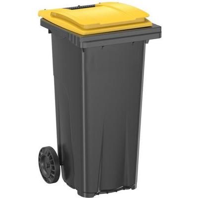 Conteneur 120l Gris/jaune - Sulo