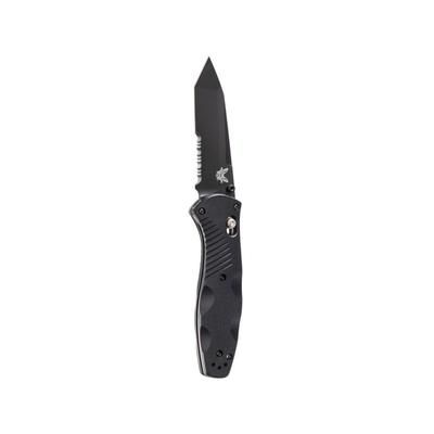 Benchmade Barrage Osborne Knife Combo Edge BK Coated Tanto Blade & Black Handle 583SBK