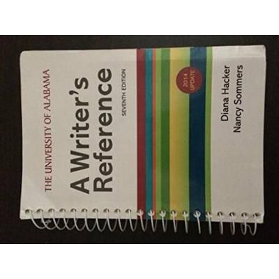 A Writer's Reference 7th Edition