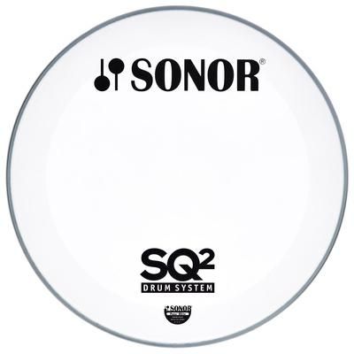 Sonor PW22BL SQ2 Bass Reso White